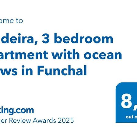 Madeira, 3 Bedroom Apartment With Ocean Views In Funchal エクステリア 写真